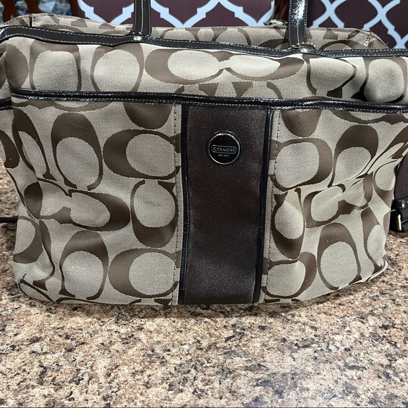 Authentic Coach Diaper Bag - Picture 5 of 6